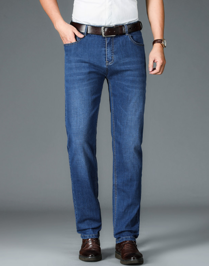 Men's Cotton Jeans Side View