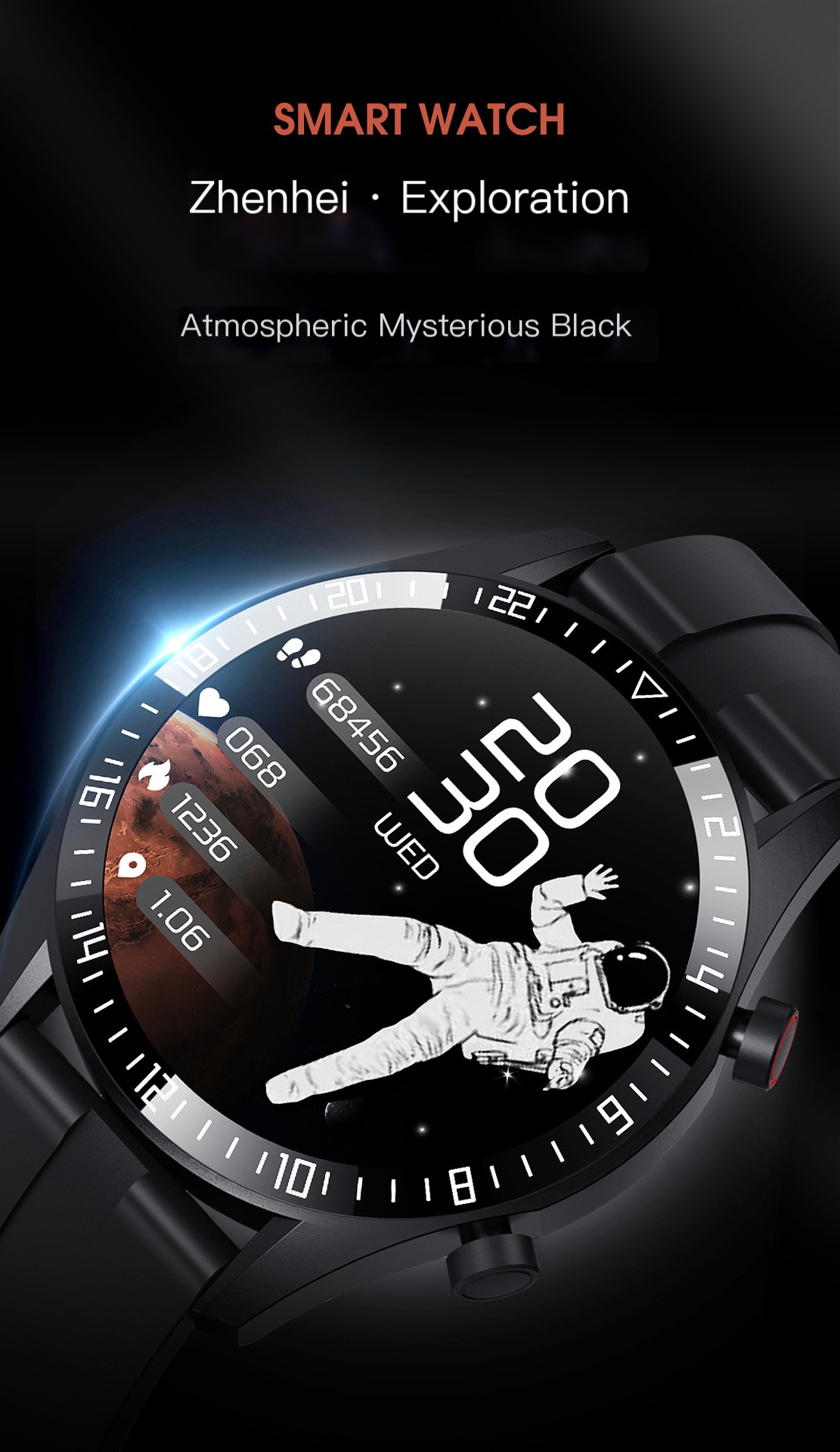 Sports Waterproof Bluetooth Smart Watch Image 1