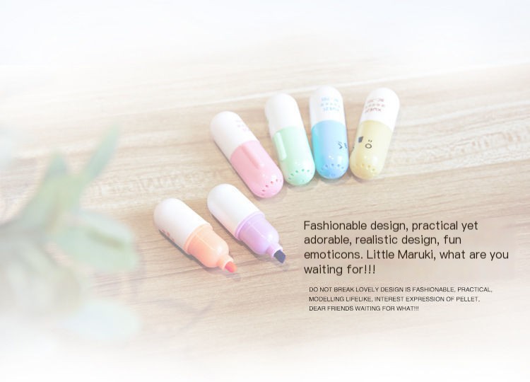 Colorful Highlighter Tips