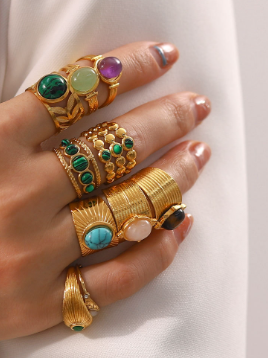 Natural Stone Ring Image 4