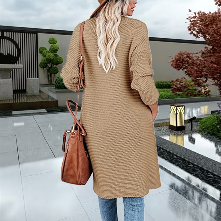 Knitting Cardigan Sweater Image 4