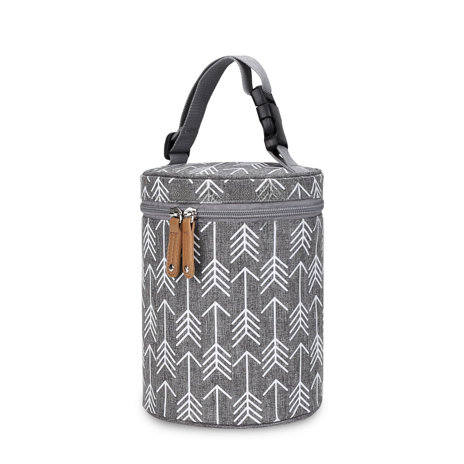 New Bucket Milk Bottle Bag Portable Hangable Baby Carriage Milk Sucker Bag Constant Temperature Preservation Small Meal Bag image