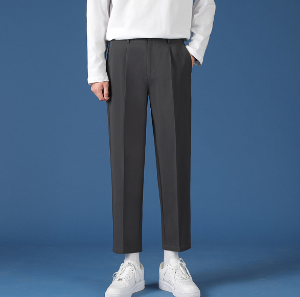 Viral Non-Ironing Pleated Trousers