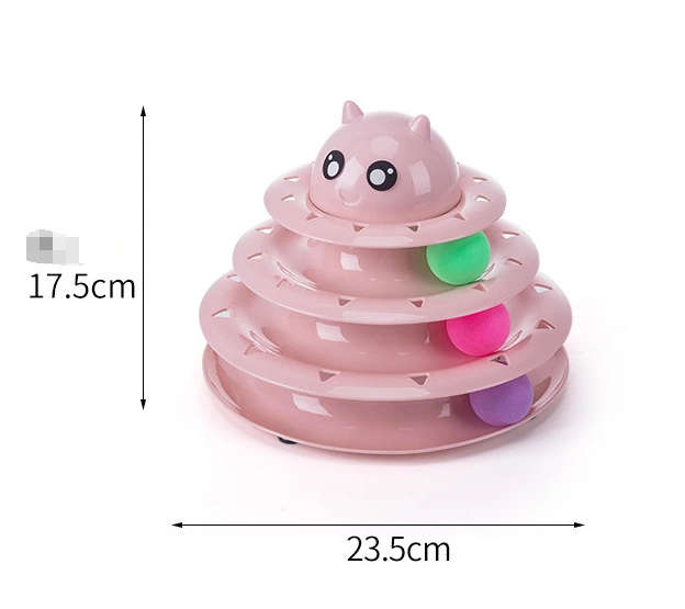 Cat Toy Turntable Ball