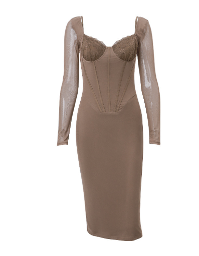 Mokka Midi Dress Image 2