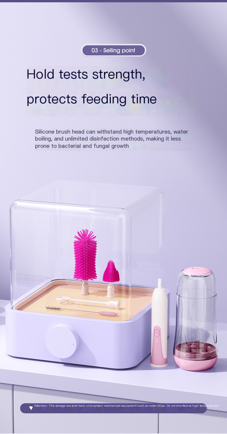 Electric Baby Bottle Cleaning Brush