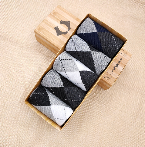 Men's Dotted Line Sock