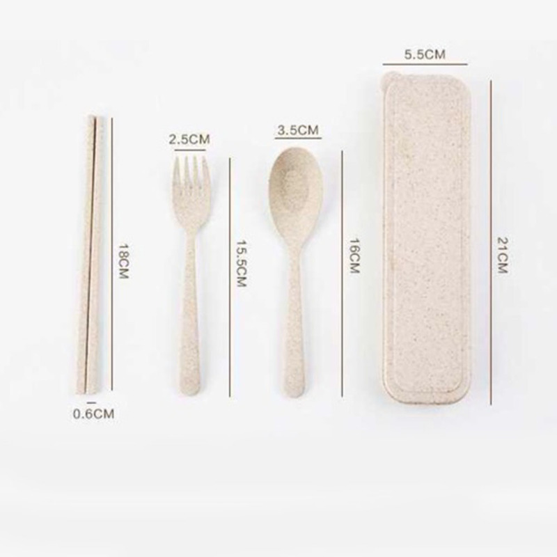 Wheat Straw Cutlery Set