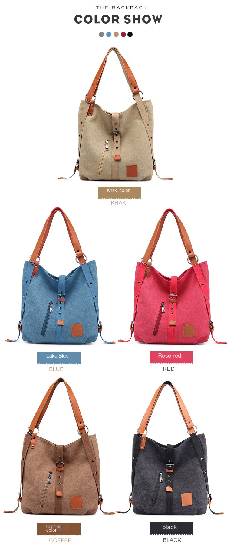 Canvas Women’s Tote Bag - Style 2