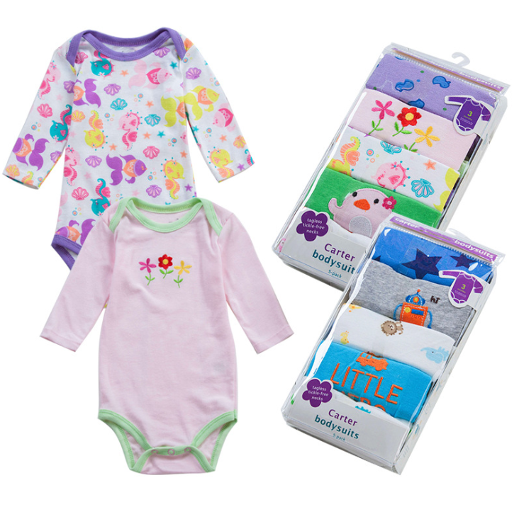 Long Sleeve Onesie Baby Crawling Suit