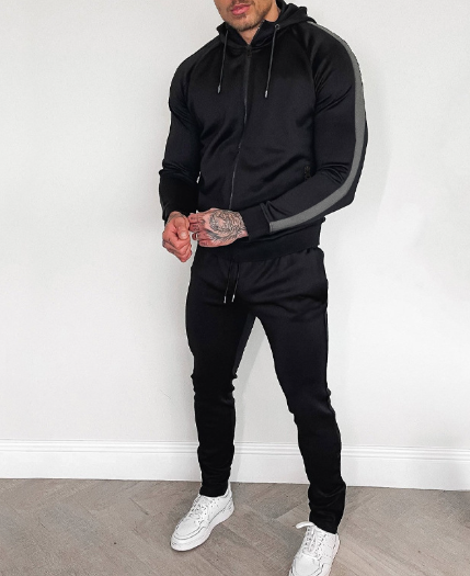 FallWinter Men's Cardigan Hoodie Image 7