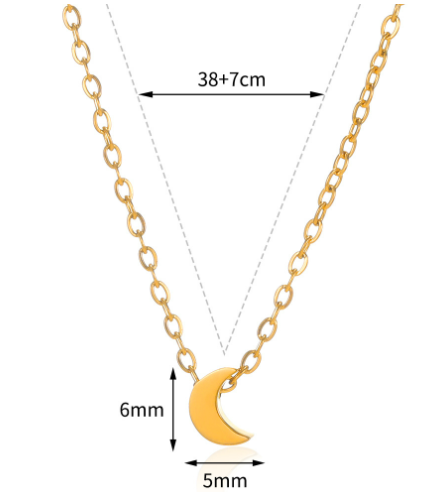 18 Karat Gold-Plated Necklace Image 2