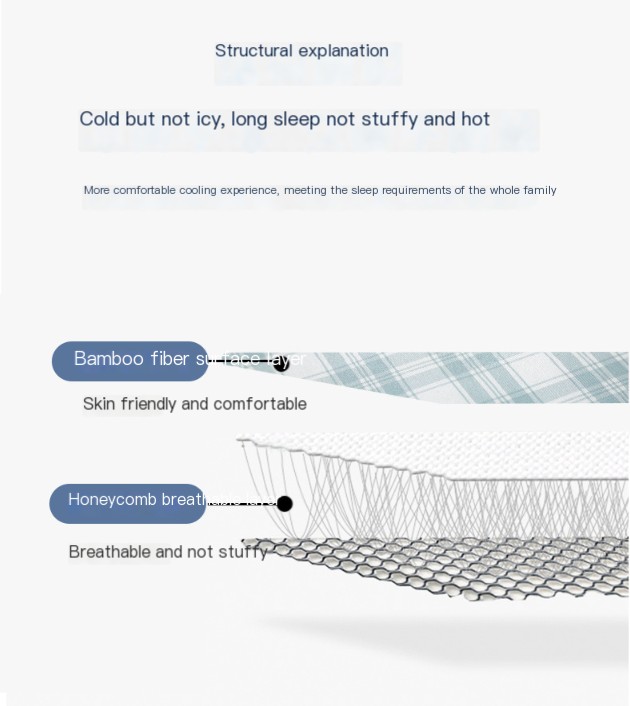 Comfortable Bamboo Fiber Mat
