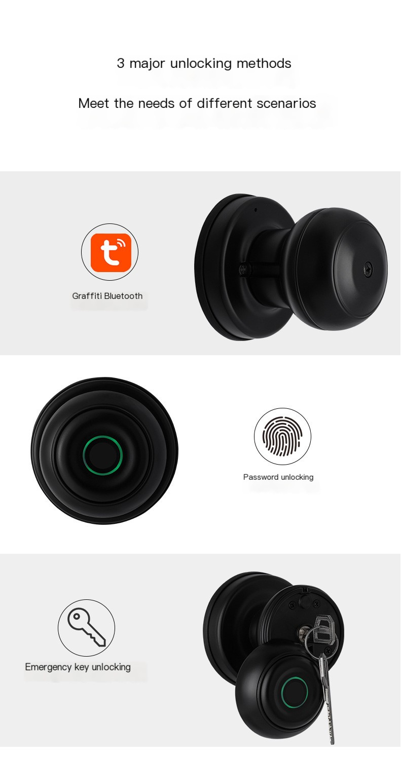 Spherical Fingerprint Lock Image 7