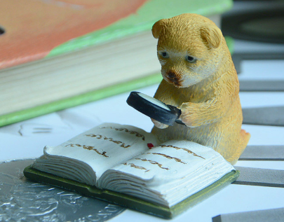 Cute Dog Figurine 3