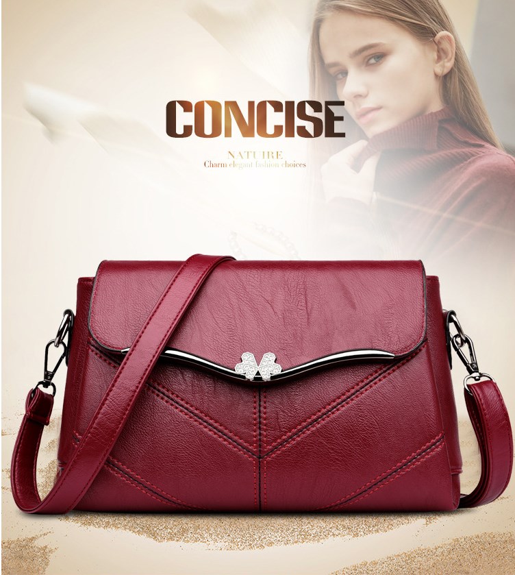 Bolso bandolera rojo