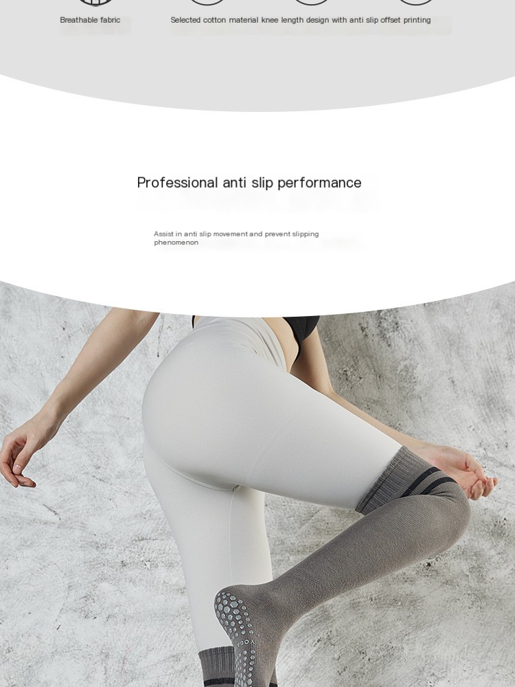 Over-the-knee yoga socks