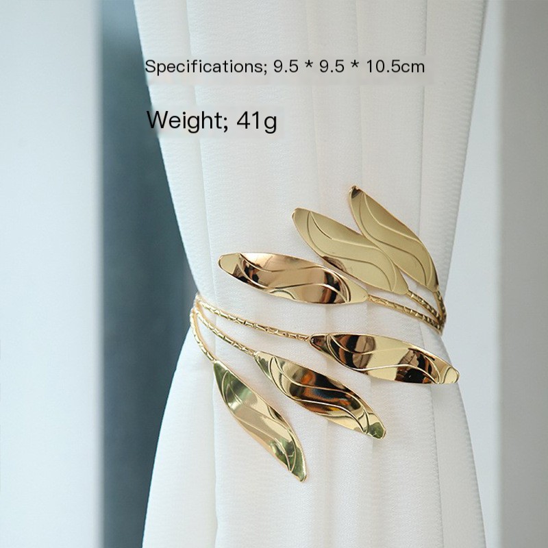 Adjustable Metal Curtain Ties 2