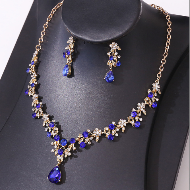 Bridal Necklace and Earring Set