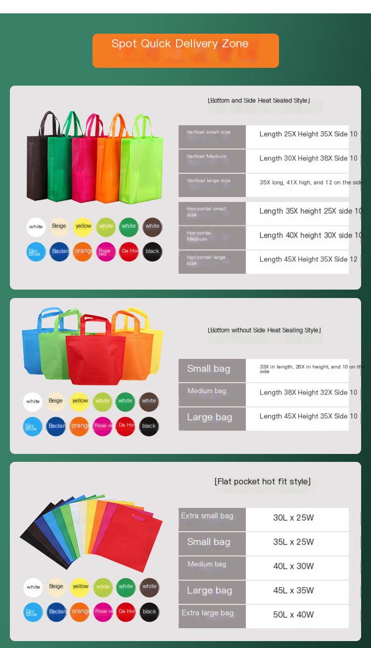 Non-woven fabric tote bag 2