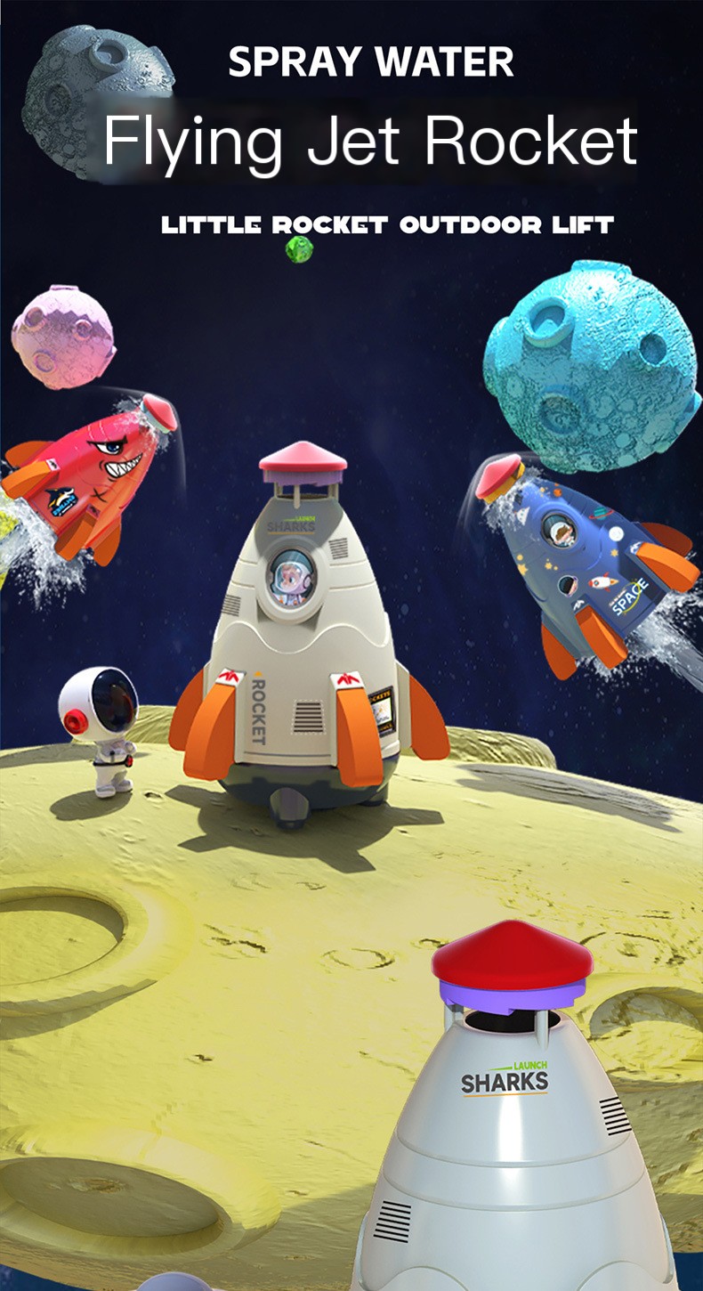 Flying Water Rocket Image 1