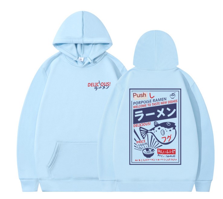 Cartoon Print Hoodie 4