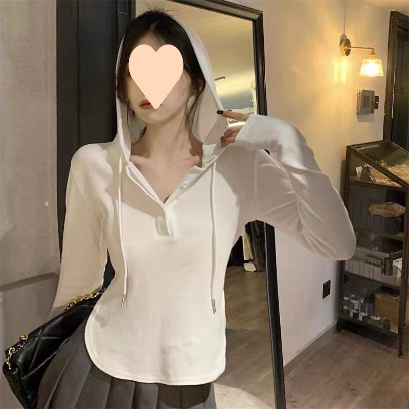 Beige Hooded Sweater