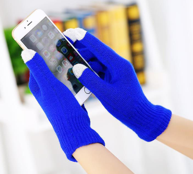 Warm Gloves Blue