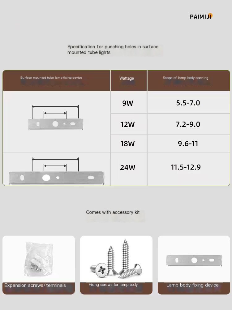 Open-mounted Downlight led ceiling lamp spotlight entrance hall entrance lamp balcony corridor lamp aisle lamp white shell black shell Downlight