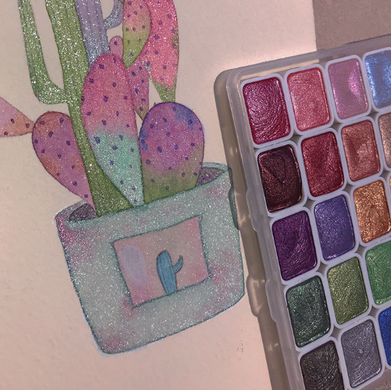 Watercolor Paint Sample 4