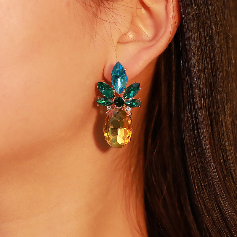 Pineapple Earrings 1
