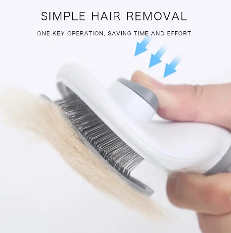 Durable Dog and Cat Hair Removal Brush Image 3