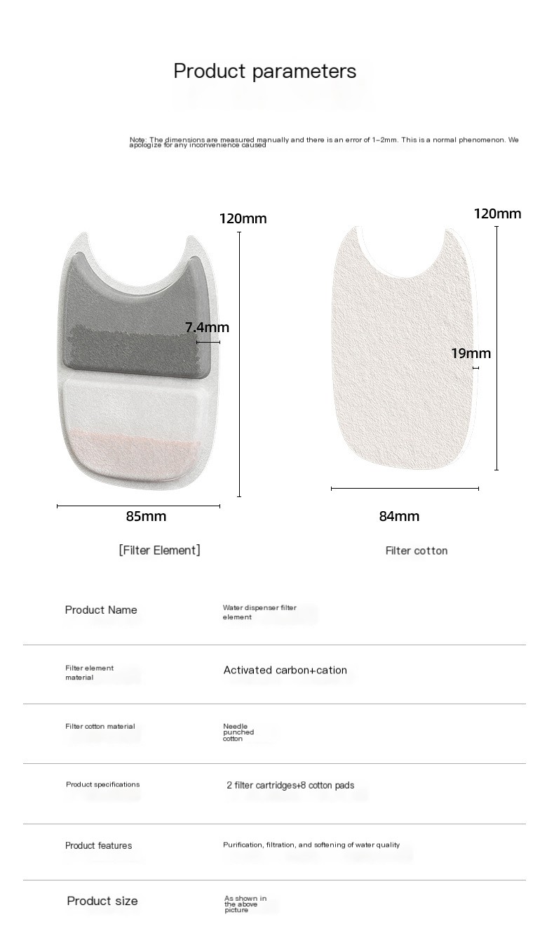 Water Dispenser Filter Element Image 4