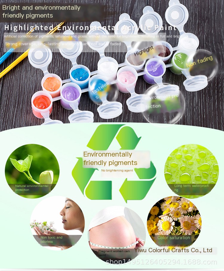 Floral Digital Oil Painting Display