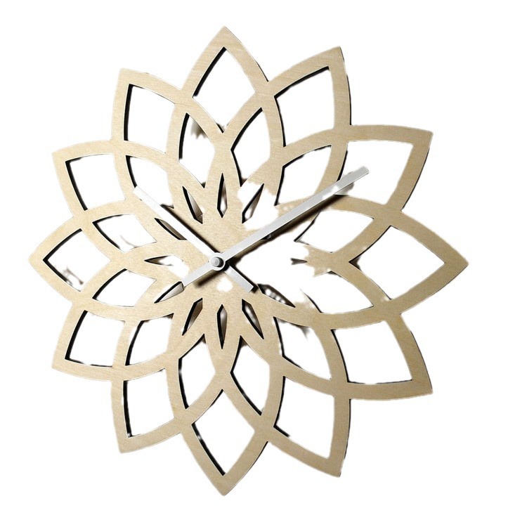 Lotus Flower Wall Clock
