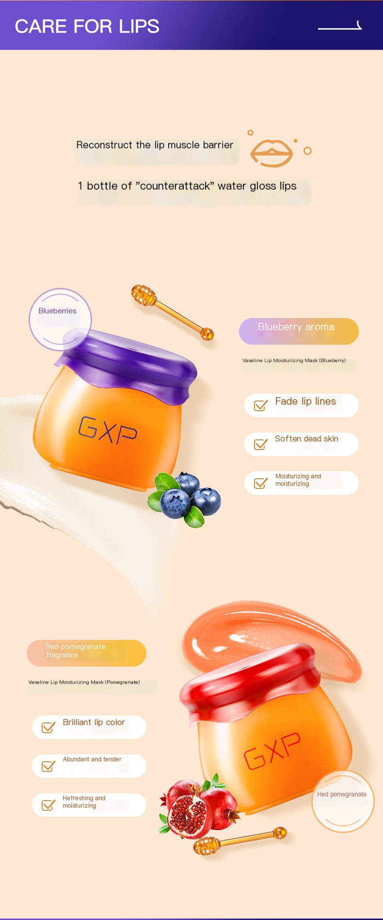 Honey Yuzu Lip Balm in Different Colors