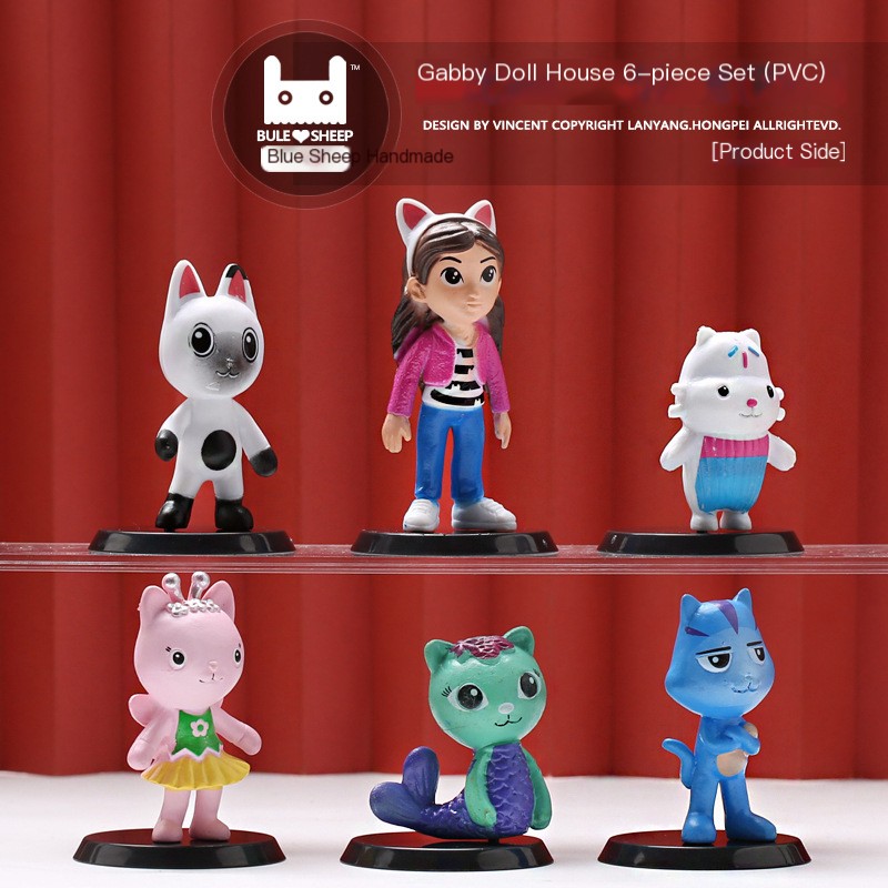 Gabby's Dollhouse Figures