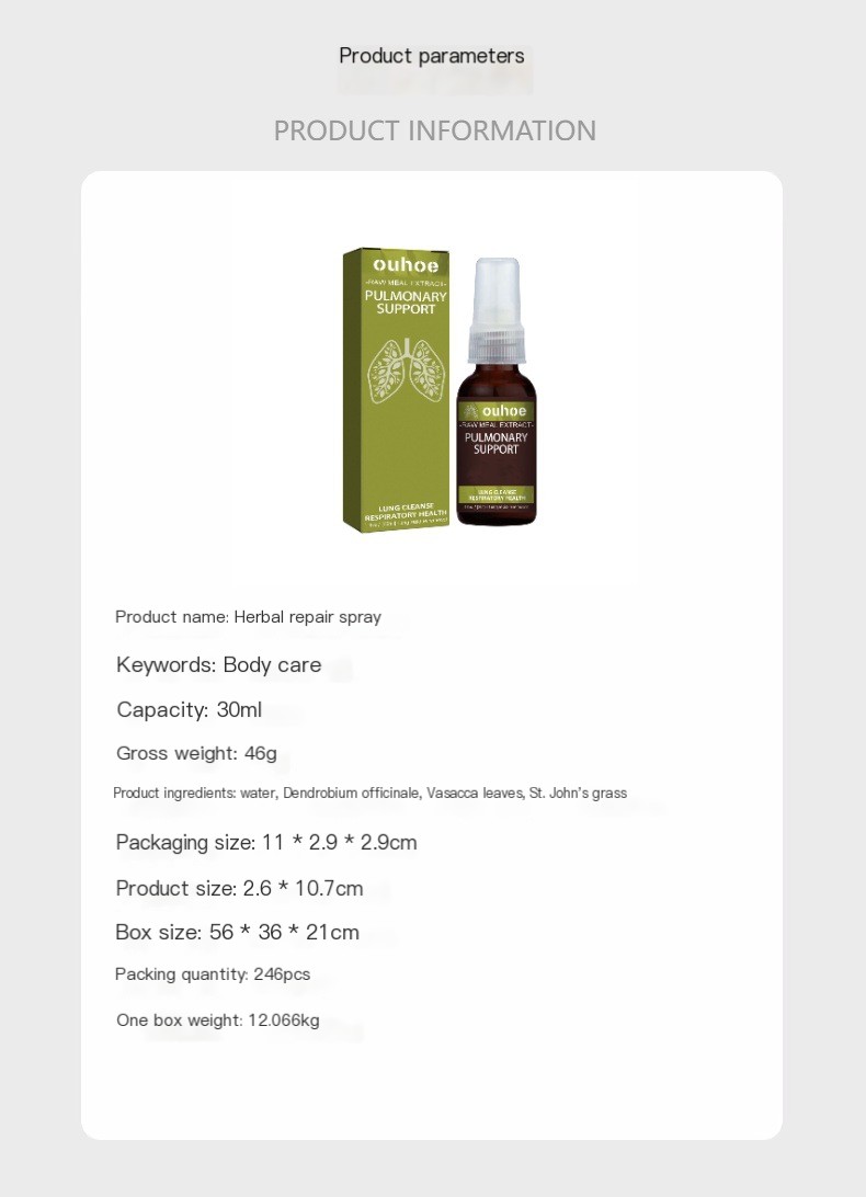 OUHOE Herbal Repair Oral Spray