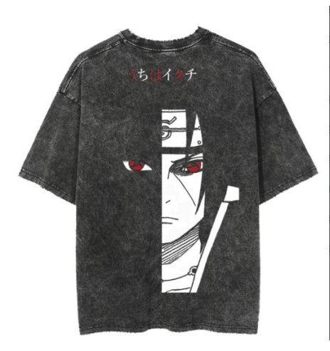 Camisa Vintage Oversize - Versão Itachi Color G