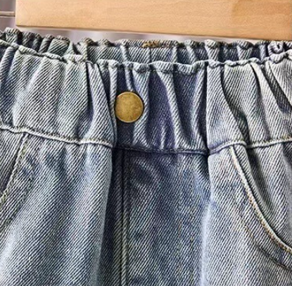 Girls Denim Skirt Image 4