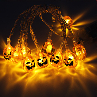Halloween Decoration Pumpkin Light LED String Lights Lantern image
