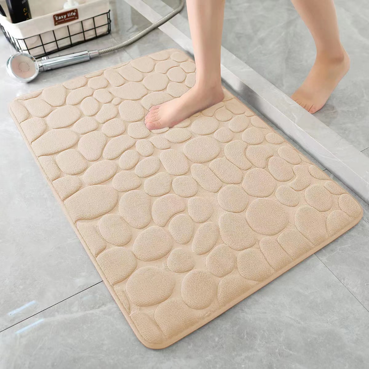 Pebble Embossed Design Floor Mat