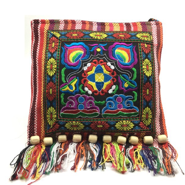 Folk Hippie Embroidered Bag image