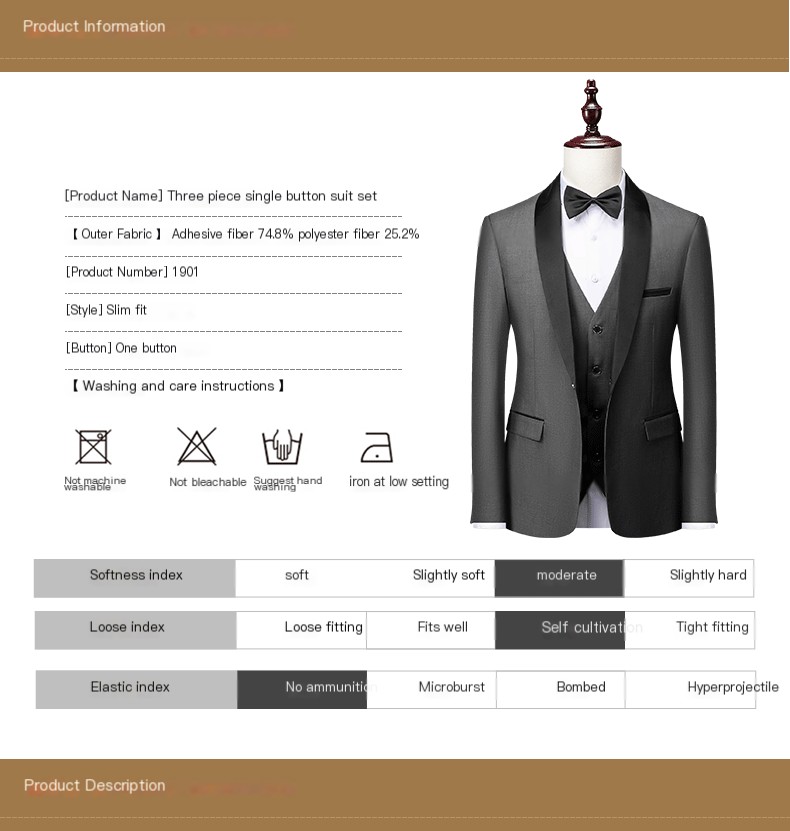 Three-piece suit - Image 1