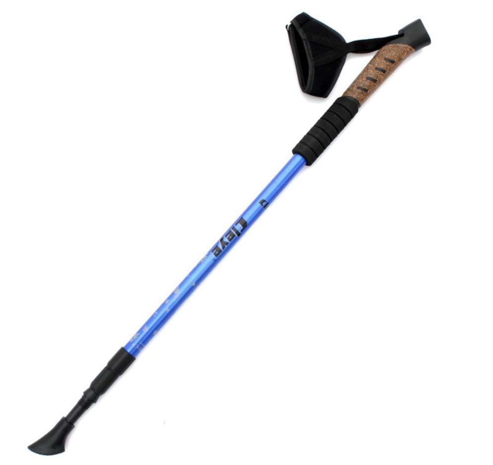 Trekking pole blue