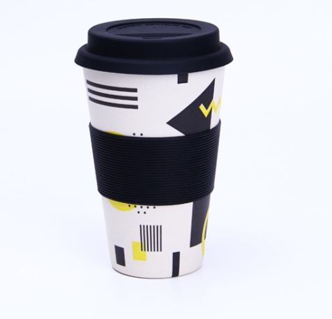 Bamboo Fiber Coffee Cup Image 1
