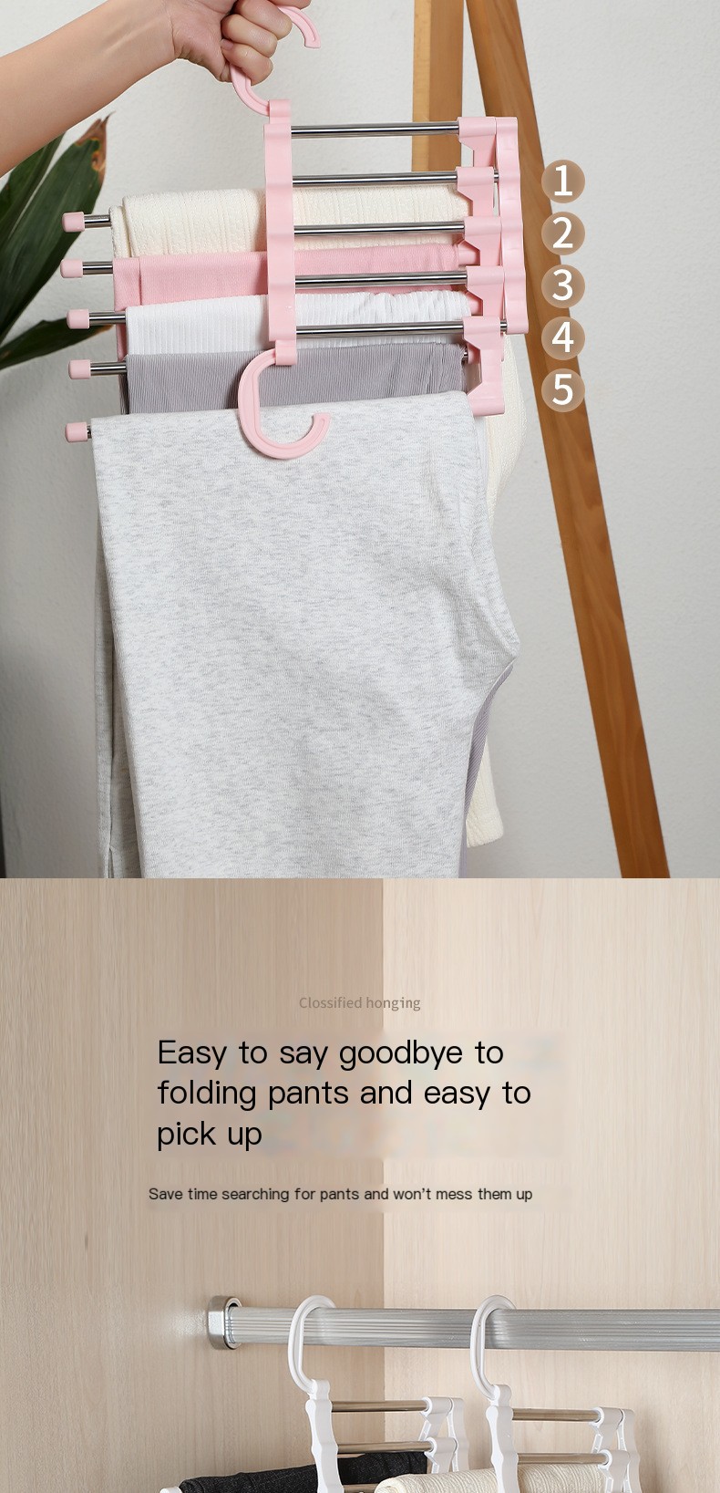 Folding Trousers Rack - Image 7