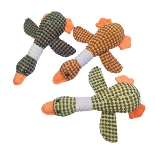 Plush Dog Toy - Blue Wild Goose