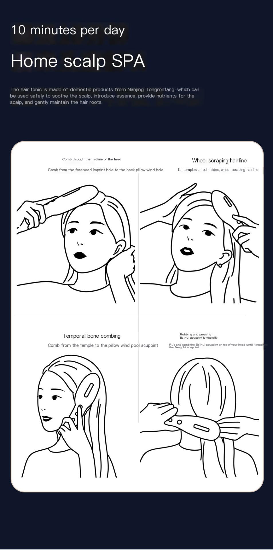 Hair Growth Comb Functionality