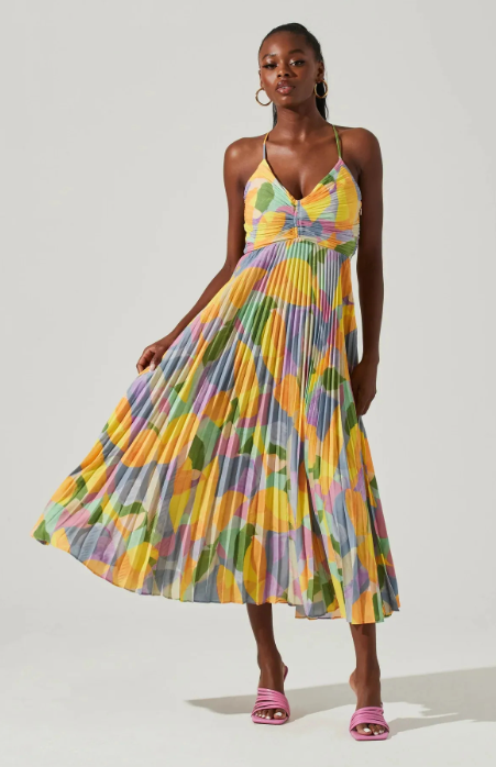 Floral Beach Dress Image 3